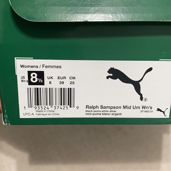 PUMA Hi-Top Ralph Simpson Multi Colored Women’s Sneakers - Picture 5 of 5